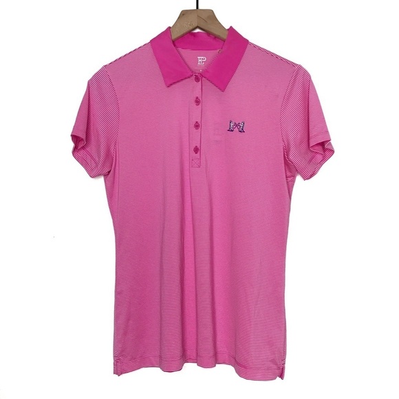 EP NY Golf Fine Stripe Polo Short Sleeve Top NWT M - Picture 8 of 8